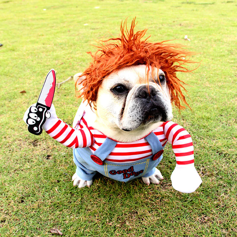 Halloween Pet Costume Cosplay Chucky