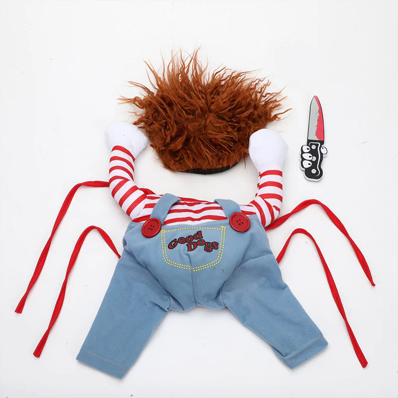 Halloween Pet Costume Cosplay Chucky