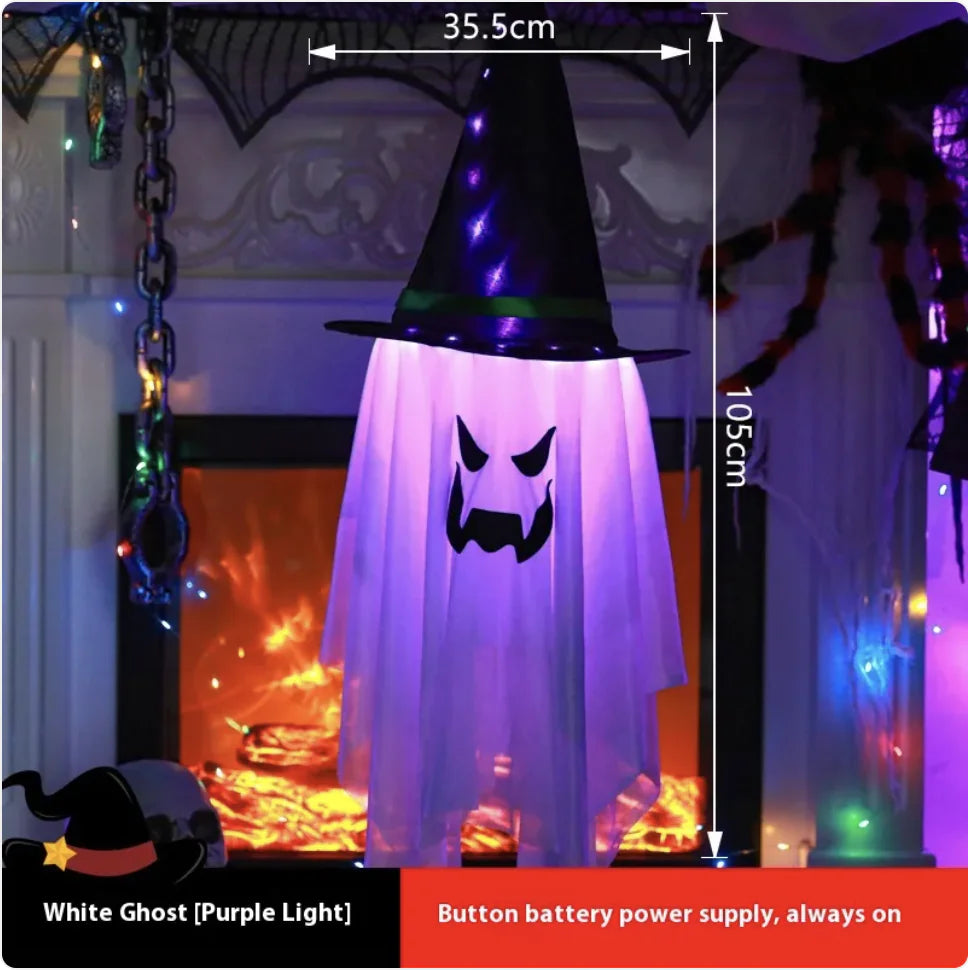 Halloween Glowing Scream Ghost Decoration