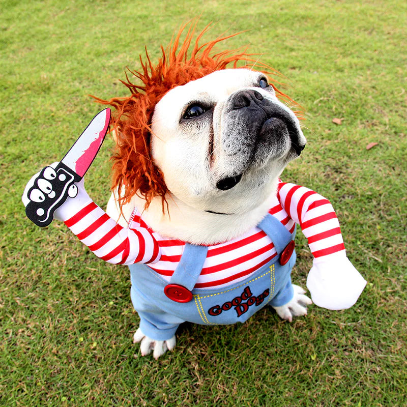 Halloween Pet Costume Cosplay Chucky