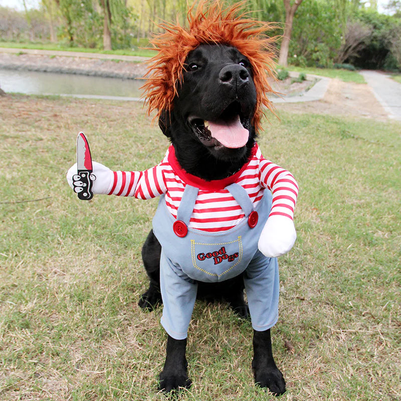 Halloween Pet Costume Cosplay Chucky