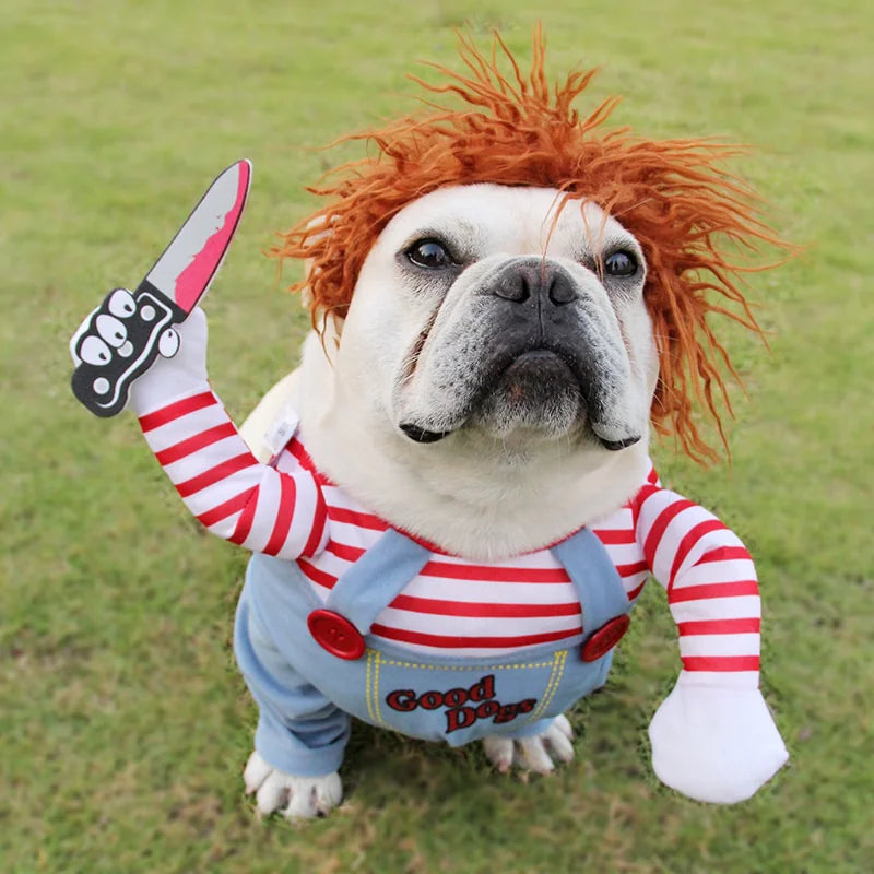Halloween Pet Costume Cosplay Chucky