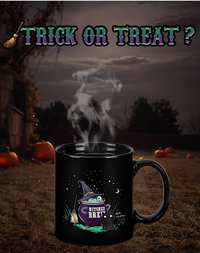 Halloween Heat Changing Magic Coffee Mug