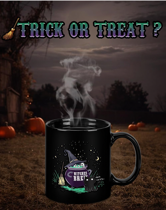 Halloween Heat Changing Magic Coffee Mug