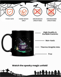 Halloween Heat Changing Magic Coffee Mug
