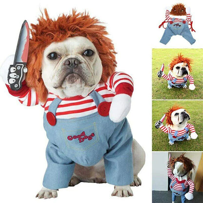 Halloween Pet Costume Cosplay Chucky